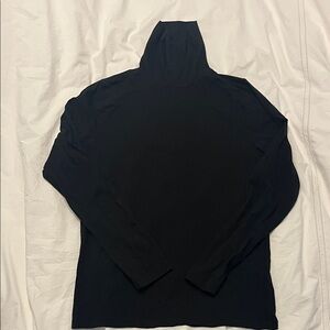 Jcrew tissue black turtleneck
